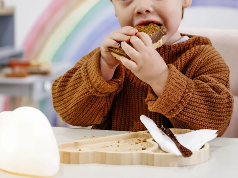 Children exploring sensory play activities